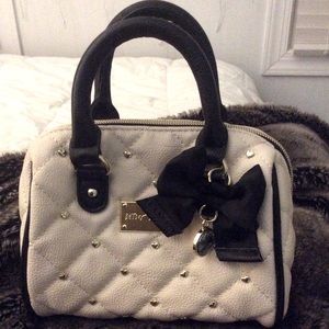 Betsey Johnson Mini Barrel Purse